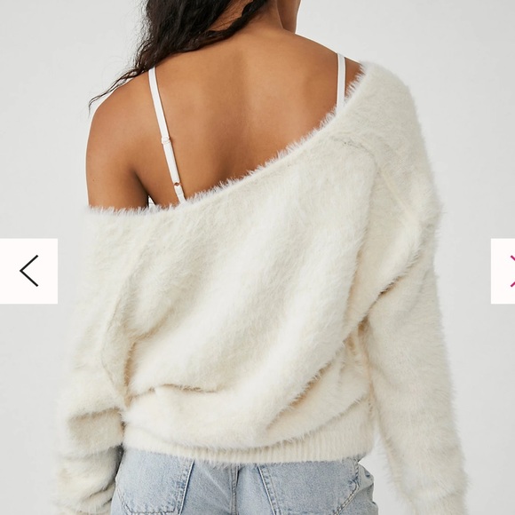 Free People Serendipity fuzzy cozy stretchy sweater - Picture 6 of 6